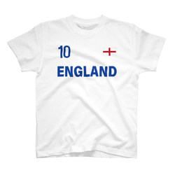 胸番号を選べる イングランド サッカー Tシャツ Football ENGLAND Tshirt 3枚目の画像