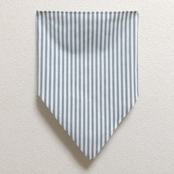 綿ポリ ストライプ  色・サイズが選べる 子供用三角巾 ゴム紐付 19枚目の画像