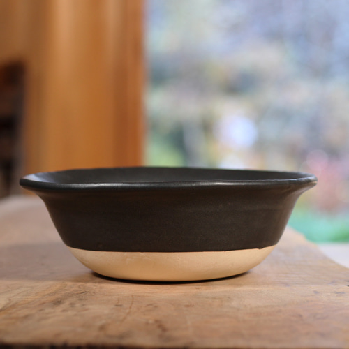 黒釉一人用土鍋）do76 和食器 陶芸 美濃焼 すき焼き 湯豆腐 魚