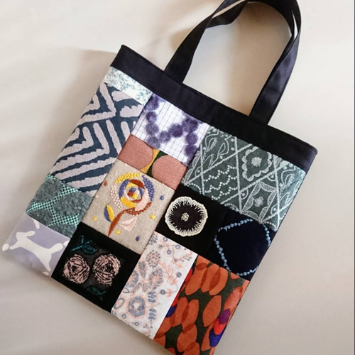 ミナペルホネン ハンドメイド パッチワーク バック