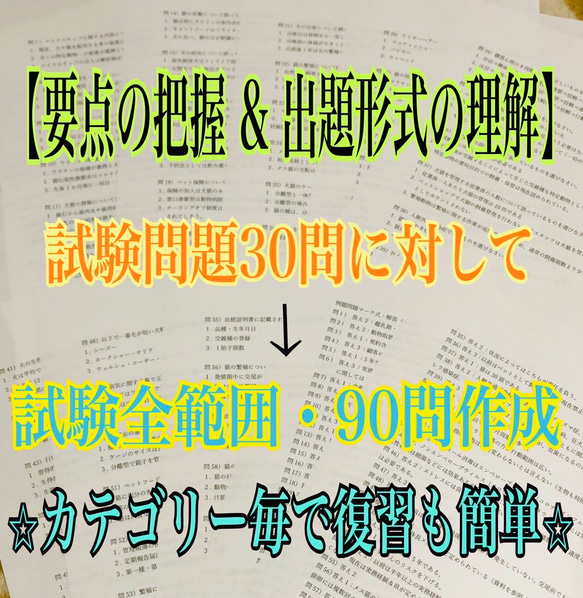 『家庭動物管理士の完全対策資料&問題集セット』 4枚目の画像