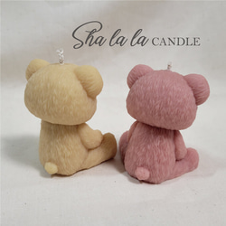 Bear Candle ~くま　キャンドル~ 2枚目の画像