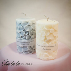 【Soy type】❁Flower Candle❁　~フラワー　キャンドル　ソイ~ 1枚目の画像