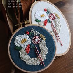 【PDFデータ】 しめ縄刺繍図案 3枚目の画像