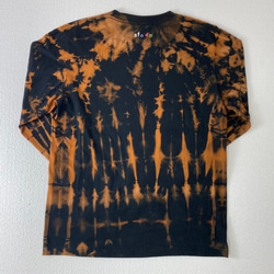 Aperture pattern long T-shirt “stomach pain” 4枚目の画像