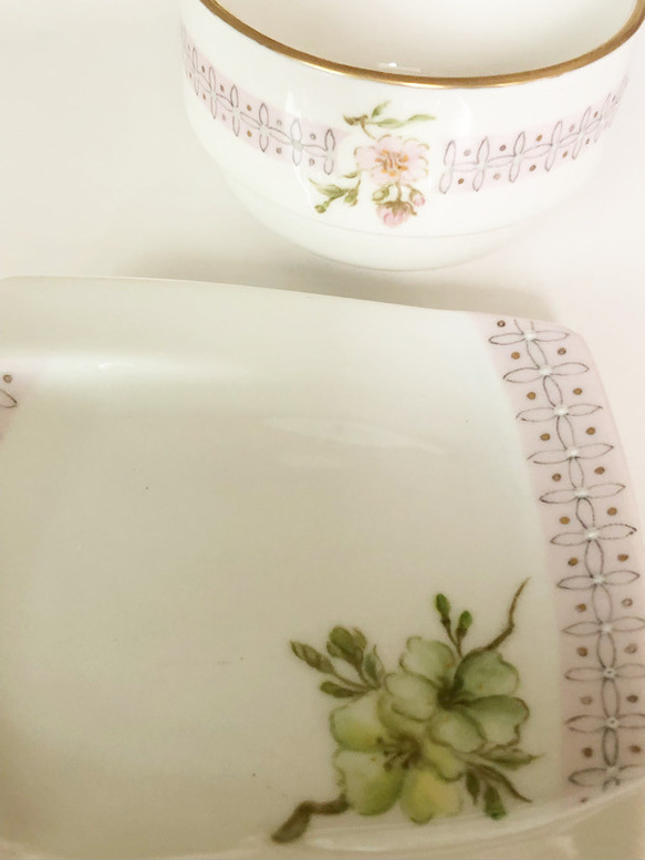 お花｜小鉢と小皿のデザートセットP 3枚目の画像