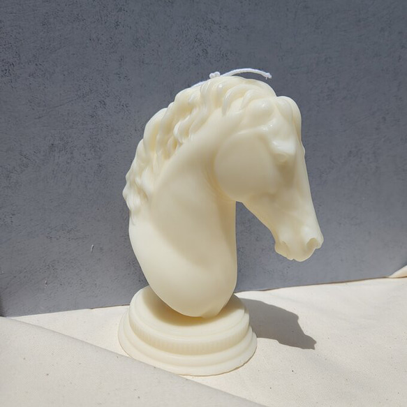 ♘Horse Sculpture Candle♘　~ホース　うま　キャンドル~ 3枚目の画像