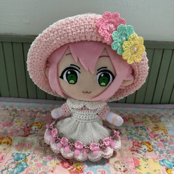 おすわり ぬい服♥着ぐるみ♥アンスタ 16cm♥天使♥バッグ
