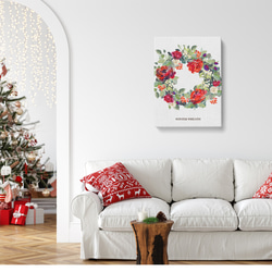 クリスマスツリーのキャンバス　/ i1060 / 冬景色　オーナメント　人気のクリスマスツリー 6枚目の画像