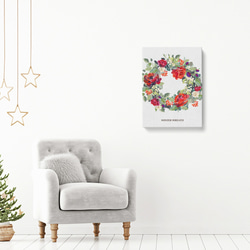 クリスマスツリーのキャンバス　/ i1060 / 冬景色　オーナメント　人気のクリスマスツリー 13枚目の画像