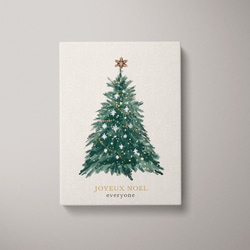 クリスマスツリーのキャンバス　/ i1058 / 冬景色　オーナメント　人気のクリスマスツリー 10枚目の画像