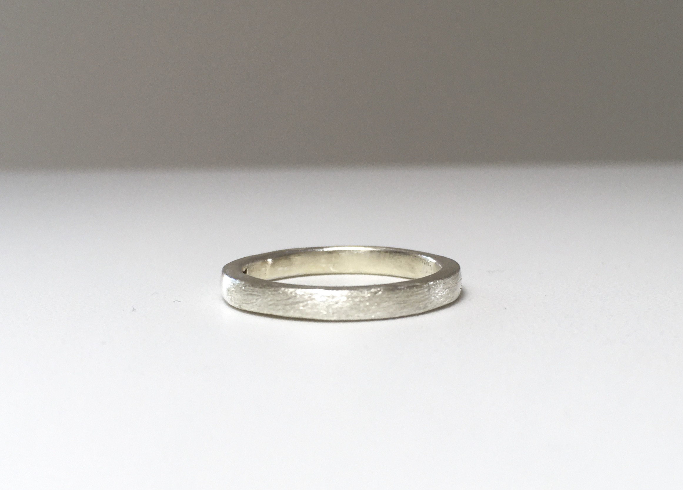 遺骨リング 完全防水 樹脂密封 プラチナ 幅約2.5mm ペット メモリアルリング 手元供養 仏壇 お墓 安い 虹の橋