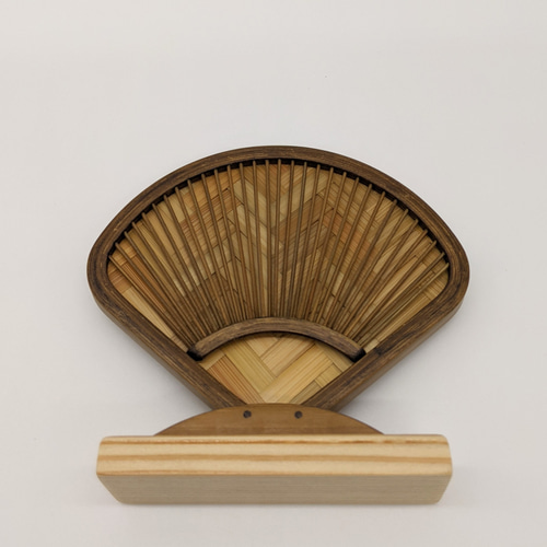 駿河竹細工 竹製品 お正月飾り7点セット 煤竹製門松 お正月飾りベース