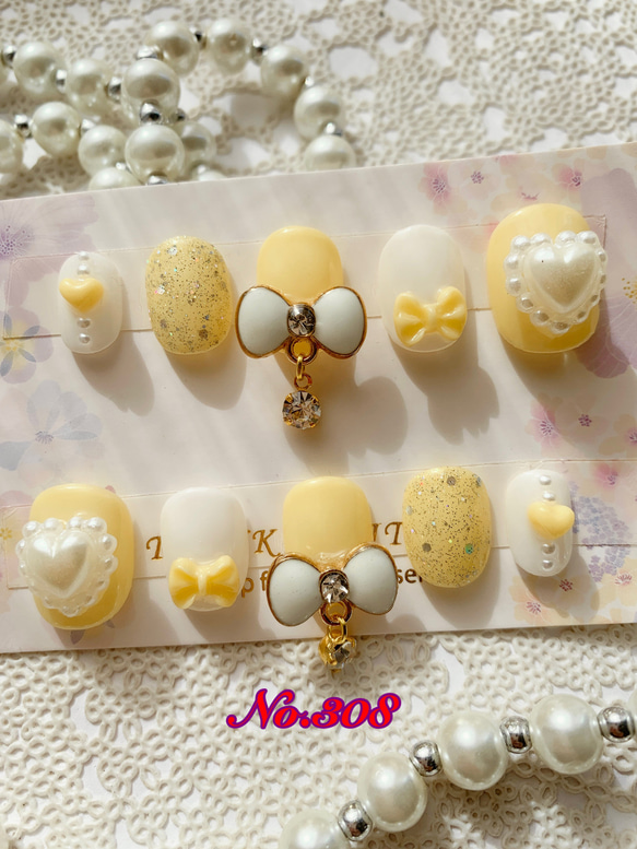 【現品】☆kirari-nail☆ No.308推しネイル 4枚目の画像