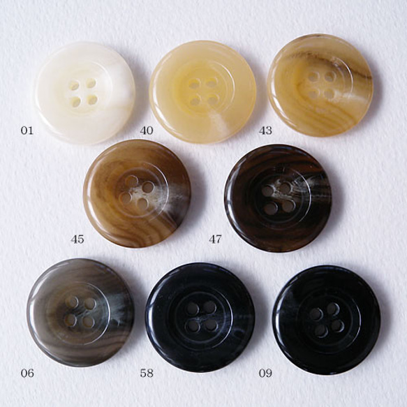 水牛調ボタン10065994(OHP-3029) カラー・サイズ選択 1枚目の画像