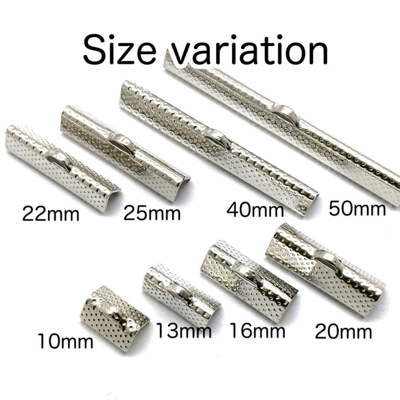 【j120-120】ワニ口 ワニカン 10mm ゴールド 120個 6枚目の画像