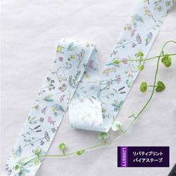 リバティプリント【ラミネートカットクロス】「キラキラミシェル」 3