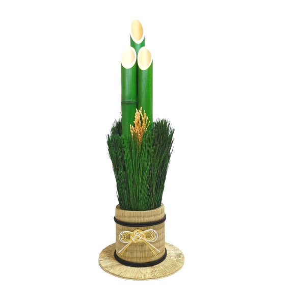 umemusubi kadomatsu 】1鉢 60cm お正月飾り 玄関 和風モダン