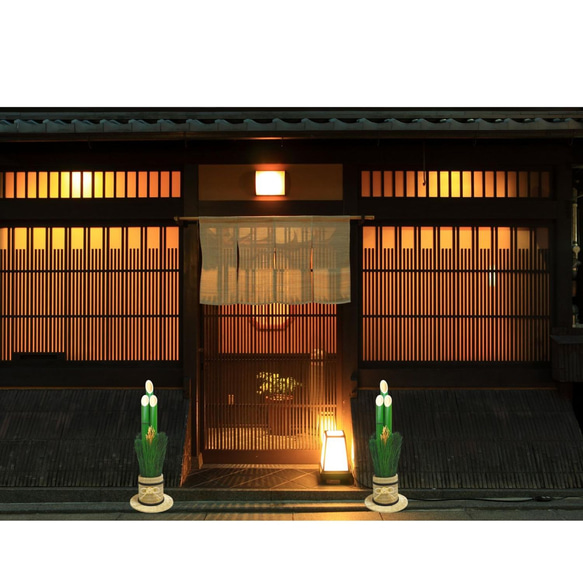 【 umemusubi kadomatsu 】1鉢 60cm お正月飾り 玄関 和風モダン門松 シンプル門松 4枚目の画像