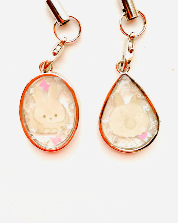 オニオオハシ レジンヘアゴム ハロウィン 蜘蛛 魔法 レジン ペンダント