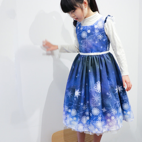 Snow Crystal＊雪の結晶ワンピース 子供服 Areu 通販 15013818