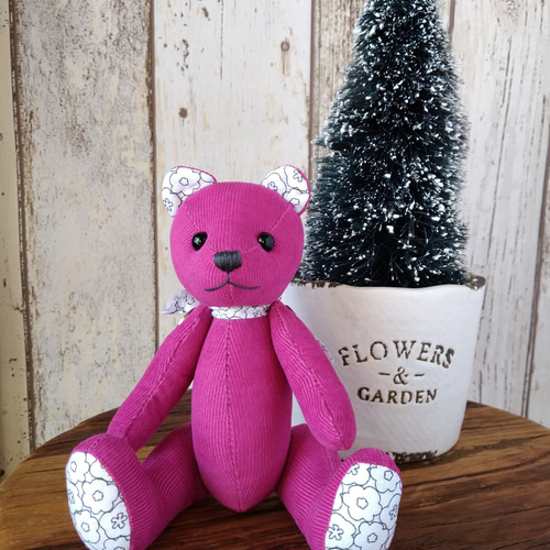 テディ ピンク 飾り