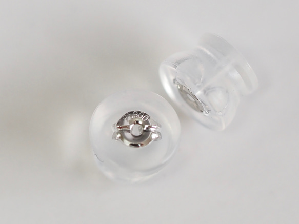 ～コニャックブラウン～   Pt900  ダイヤモンド0.30ct ピアス 7枚目の画像