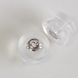 ～コニャックブラウン～   Pt900  ダイヤモンド0.50ct ピアス 7枚目の画像