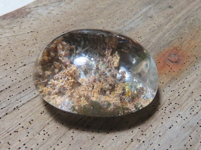 木の葉色★中粒★ガーデンクォーツs622