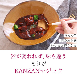 小石原焼 楕円鉢 白マット 飴釉 パスタ皿 シチュー皿 カレー皿 森山實山窯 森山寛二郎 19枚目の画像