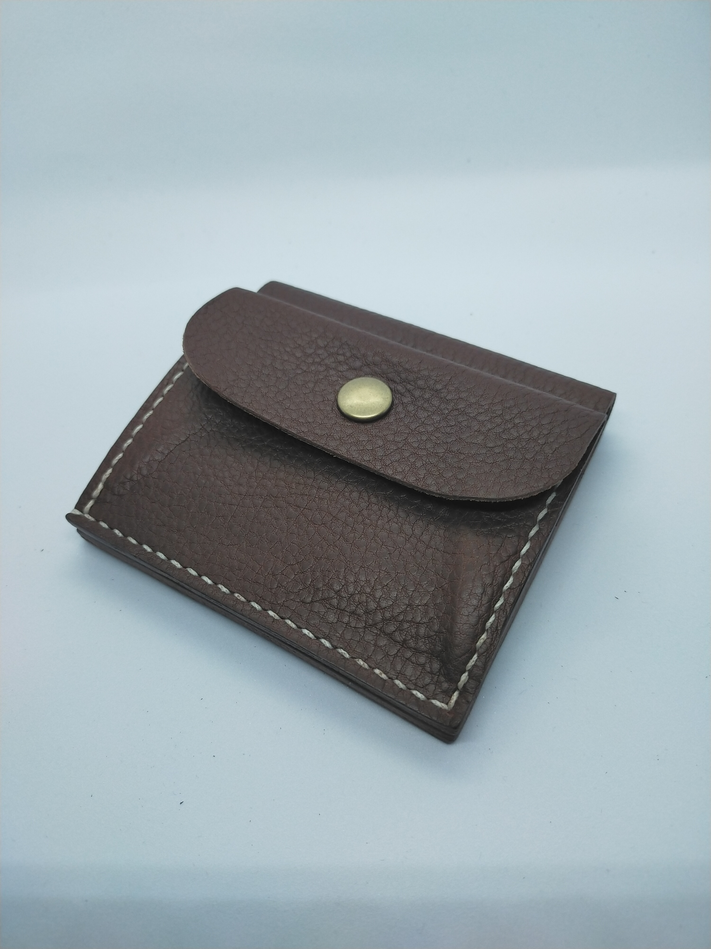 ふたつ折りのお財布(チョコ)