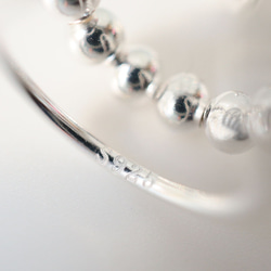 SV925 スターリングシルバー 丸玉 2連風 イヤーカフ 1個 2枚目の画像