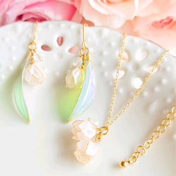 夏の福袋】アネモネ イヤリング ネックレスセット フェミニン キラキラ