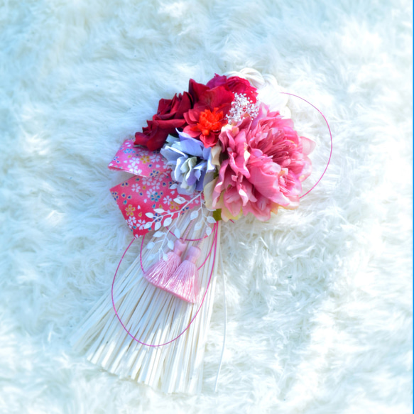 お正月しめ縄＊ハンドメイド 正月準備】ワイヤーで巻き付けるだけ簡単ハンドメイド♪しめ縄