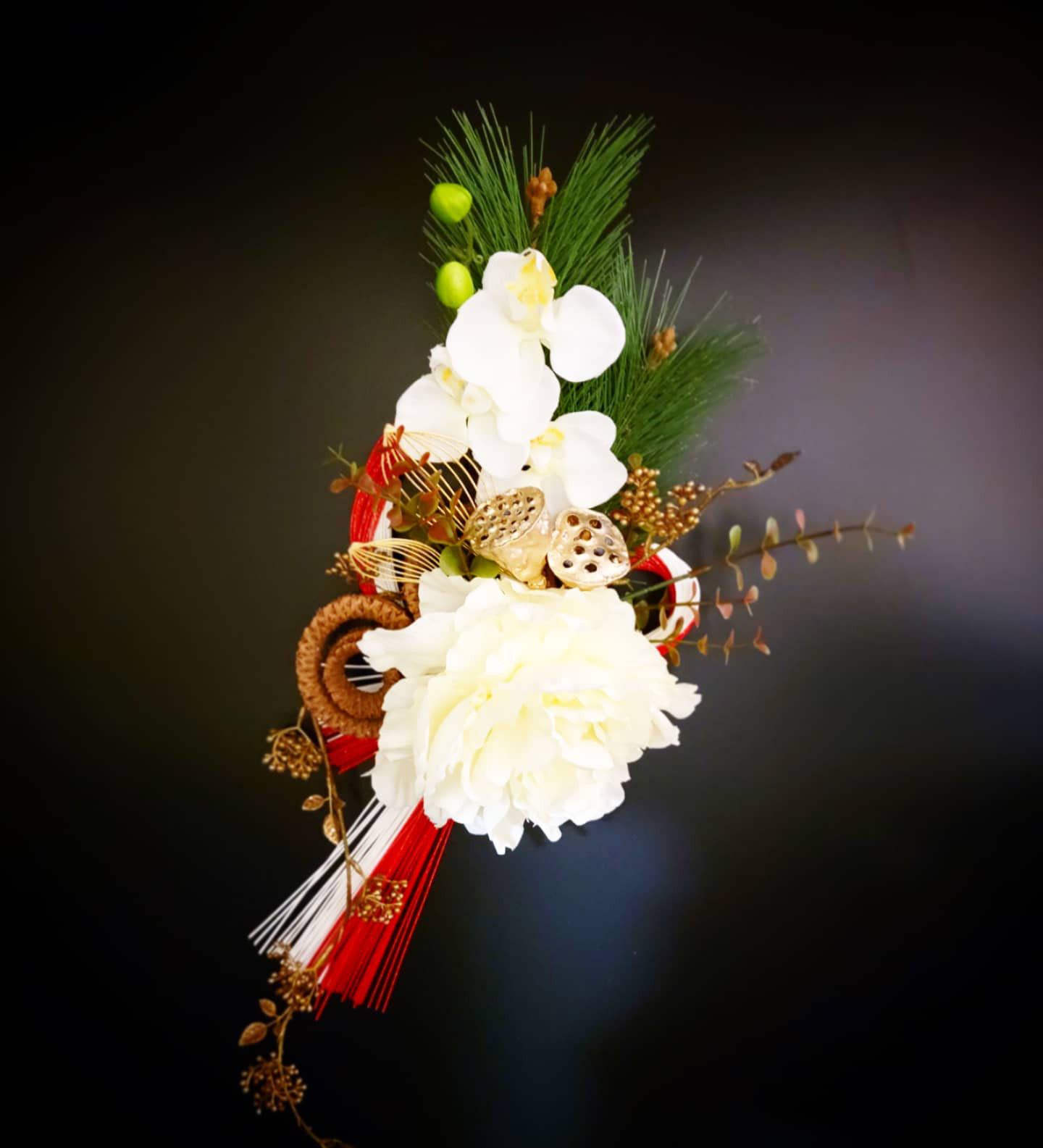 お正月しめ縄　シープホーン 4,224円