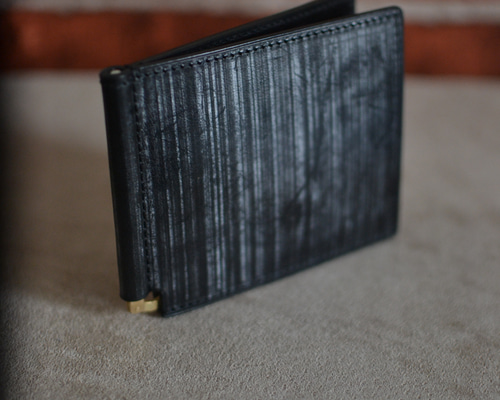 ブライドルレザーのマネークリップ マネークリップ Mz leather