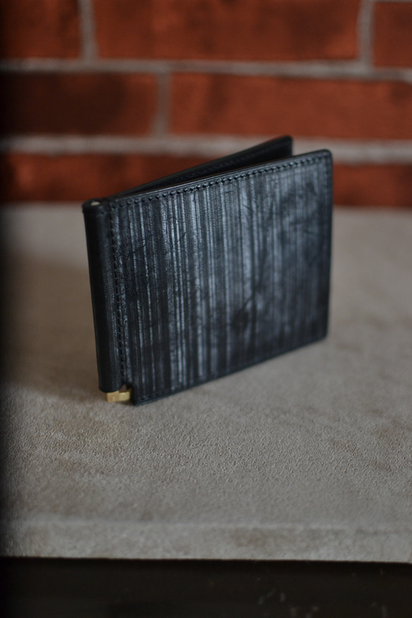 ブライドルレザーのマネークリップ マネークリップ Mz leather