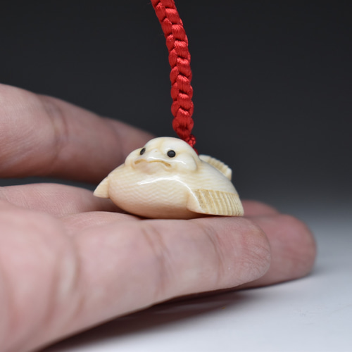 提げ物【福良雀】根付師・正舟作 一点物 その他アクセサリー 正舟 通販