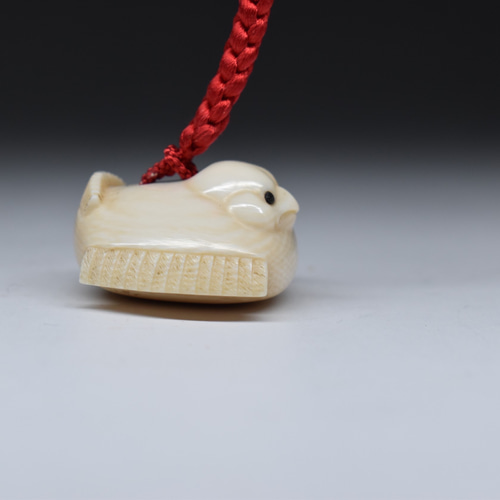 提げ物【福良雀】根付師・正舟作 一点物 その他アクセサリー 正舟 通販