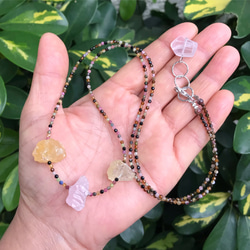 高品質　牛角型天眼天珠ブレスレット 天眼天珠 天眼水晶天珠 天眼珠牛角 水晶天珠 天然石 天珠 天然石 虹