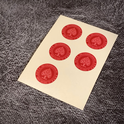 ポチ袋『兎のマジックショー』５点セット（封シール付き） 7枚目の画像