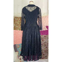crystal lace dress(secondhand clothing) 4枚目の画像