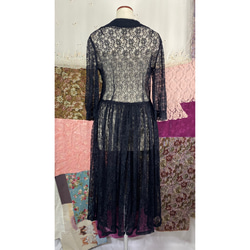 crystal lace dress(secondhand clothing) 11枚目の画像