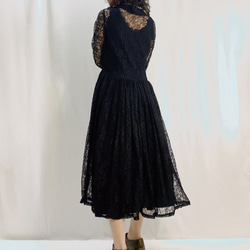 crystal lace dress(secondhand clothing) 3枚目の画像