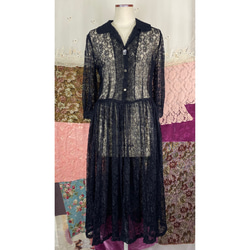 crystal lace dress(secondhand clothing) 10枚目の画像