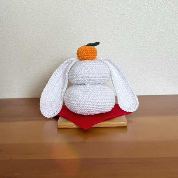 [あみぐるみ]　お正月飾り　辰　(白) あみぐるみ] お正月飾り 辰 (白) 正月 [あみぐるみ] お正月飾り 辰 (白)