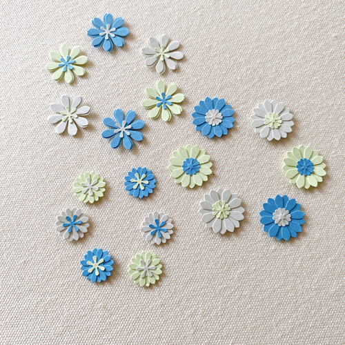 ◉送料込み◉クラフトパンチ 花 アルバム カラフル 飾り