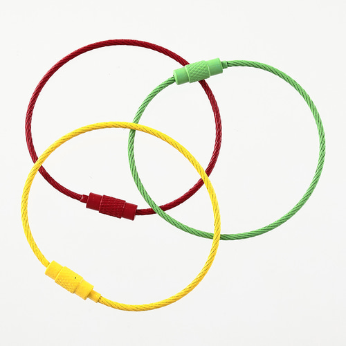 キーホルダー パーツ ワイヤー リング 15cm 30個 セット ネジ式 キーホルダー パーツ ワイヤー リング 15cm 30個 セット ネジ式