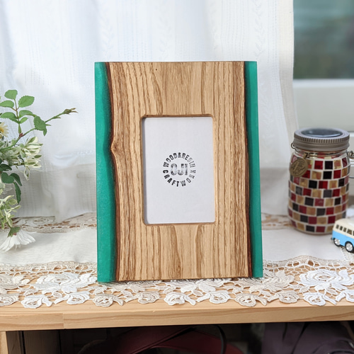 ウッドレジン フォトフレーム L判 フォトフレーム・写真立て
