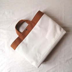 L size シンプルトートバッグ　8号帆布トートバッグ 2枚目の画像